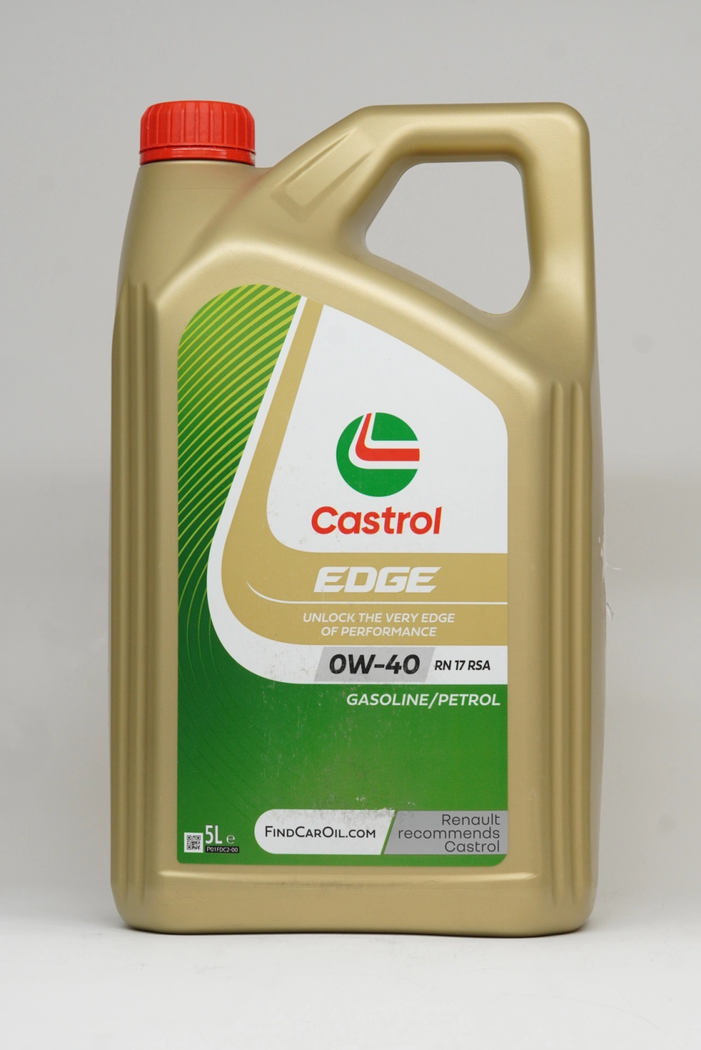Моторное масло Castrol EDGE 0W-40 RN 17 RSA (7711943670) 5 л купить