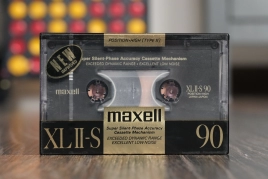 Аудиокассета Maxell XLII-S 90