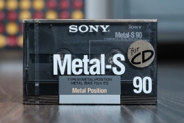 Аудиокассета SONY Metal-S  90