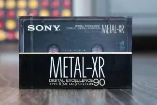 Аудиокассета SONY Metal-XR 90