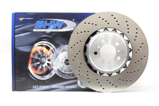 Тормозные диски SHW Performance BFL48251 BFR48252 400X36 BMW M2, M2 Competition F87 биметалл, передние