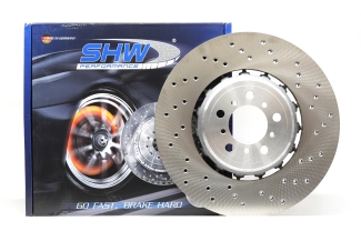 Тормозные диски SHW Performance BFL44809 BFR44810 380X30 BMW M2, M2 Competition F87, M3 F80, M4 F82 F83, биметалл, передние