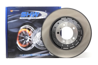 Тормозные диски SHW Performance PFL47543 PFR47544 390x38 Porsche Cayenne 9Y0 9YA 2017-,  Cayenne Coupe 9YB 2019- биметалл, передние