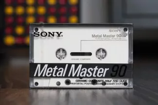 Аудиокассета SONY Metal Master 90