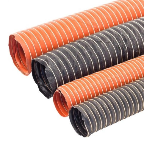 Воздуховод термостойкий APS Single Layer Ducting Hose 76мм фото 1