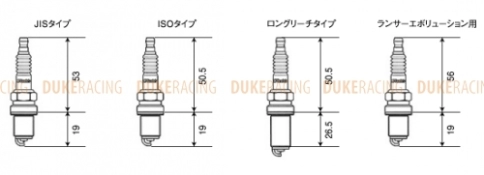 Свеча зажигания GReddy Racing plug тип ISO 09 фото 1