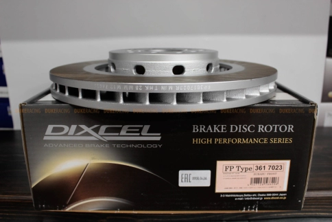 Тормозные диски Dixcel FP 3617023S 326х30 Subaru Impreza GDB/GRB Brembo® 5x100/114.3 передние фото 5