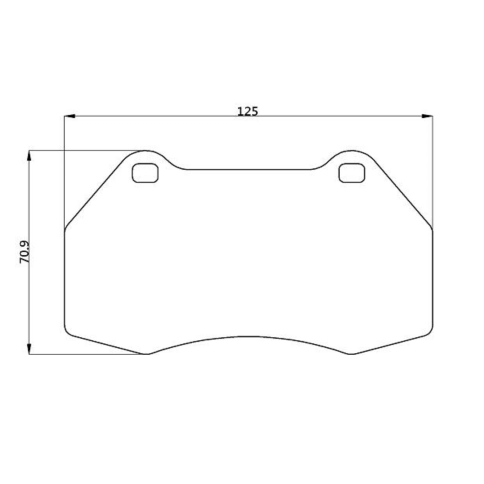 Тормозные колодки Winmax W6.5 (RS19) 827 EIP191 Renault Alpine A110 Clio RS Megane Alfa Romeo MiTo Brembo® 4pot передние фото 3