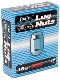 Колесные гайки KYO-EI Lug nuts 19hex M12x1,25 16 шт хром фото 2