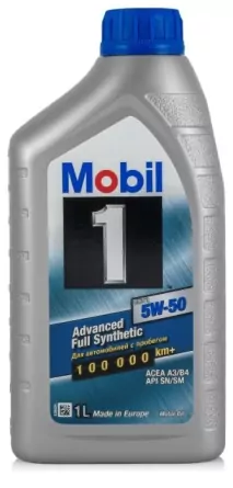 Моторное масло MOBIL 1 FS X1 5W-50 1 л фото 1