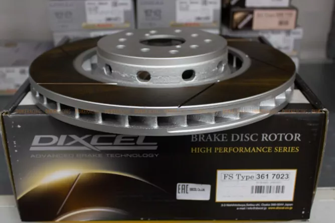 Тормозные диски Dixcel FS 3617023S 326х30 Subaru Impreza GDB/GRB Brembo® 5x100/114.3 передние фото 4