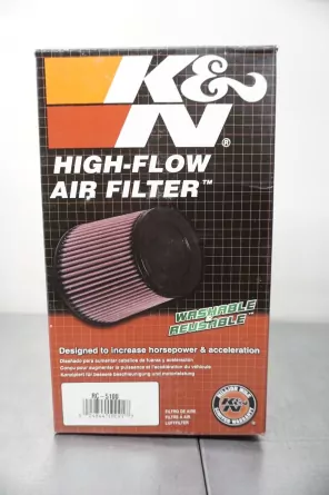 K&N Универсальный воздушный фильтр High-Flow Air Filter конический круглый RC-5100 фото 2