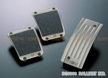Комплект накладок на педали из титана Evo X 5МТ, RallyArt фото 1