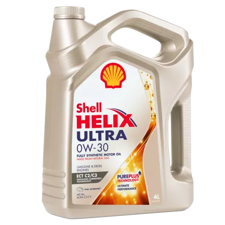 Моторное масло SHELL Helix Ultra ECT C2/C3 0W-30 4 л фото 3
