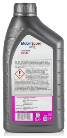 Моторное масло MOBIL Super 3000 X1 Formula FE 5W-30 1 л фото 3