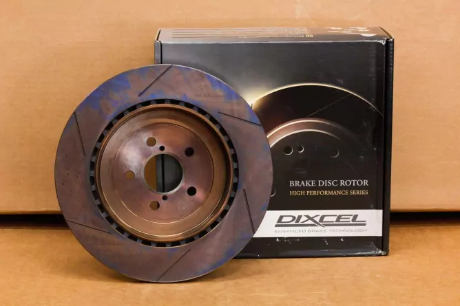 Тормозные диски Dixcel FS 3657012S 316x20 PCD100 Subaru Impreza STI GDB Brembo® задние фото 3
