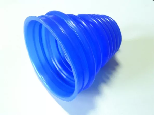 Пыльник привода силиконовый универсальный (20/90*125) синий фото 1