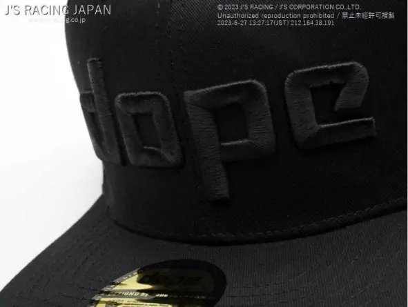 J's Racing / DOPE CAP BLACK фото 5