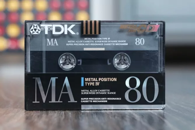 Аудиокассета TDK MA 80 фото 1
