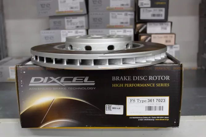 Тормозные диски Dixcel FS 3617023S 326х30 Subaru Impreza GDB/GRB Brembo® 5x100/114.3 передние фото 3