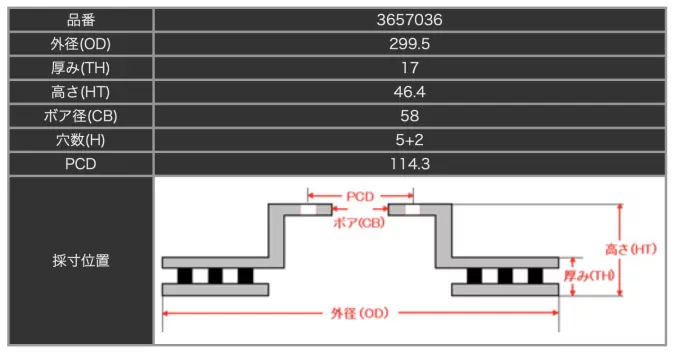 Тормозные диски Dixcel SD 3657036 299.5x17 Subaru WRX Levorg 2.0 задние фото 2