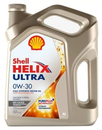Моторное масло SHELL Helix Ultra ECT C2/C3 0W-30 4 л фото 1