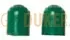 Колпачки для ламп T10 Polarg Color cap 308 зеленые фото 1