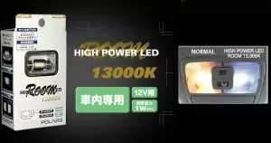Лампы светодиодные Polarg high power LED ROOM 13000K J-86 фото 2