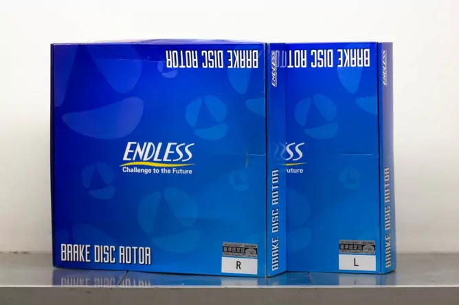 Тормозные диски Endless Basic Slit 2 ER722BS2 Subaru WRX STi 2017+ VAF/VAB 340x30мм передние фото 6