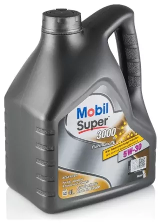Моторное масло MOBIL Super 3000 X1 Formula FE 5W-30 4 л фото 2