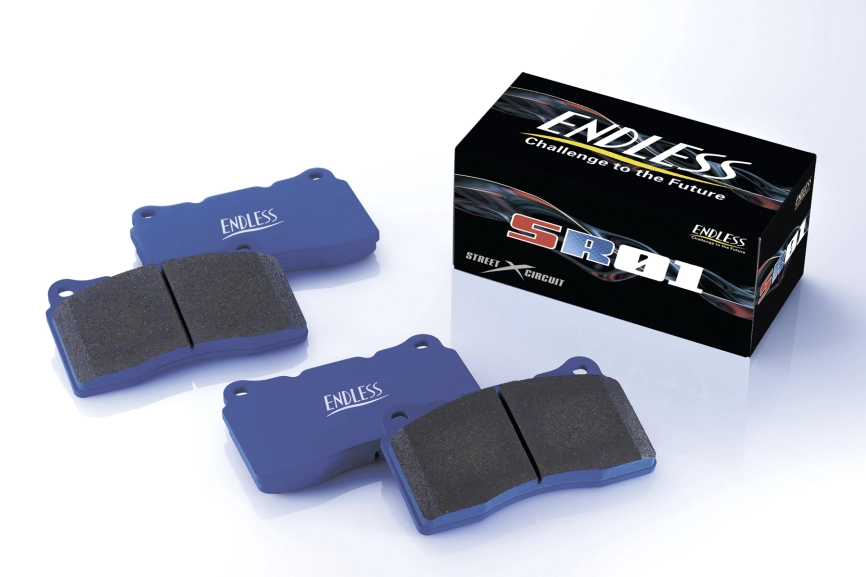 Тормозные колодки Endless EP357 SR01 Mitsubishi EVO V-IX CT9A, CZ4A, Subaru GDB GRB, 4pot Brembo®. передние фото 1