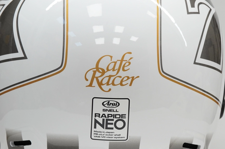 Шлем  Arai Rapide Neo CAFE RACER edition,  L 59-60см фото 6