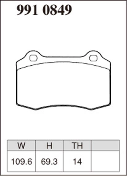 Тормозные колодки Dixcel RA type RA-9910849 Brembo® GT kit 4pot Ferrari 360 Modena Lotus передние Jeep SRT8 задние фото 1
