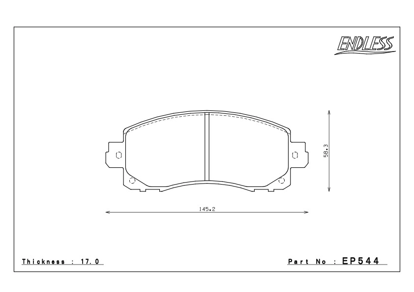 Тормозные колодки Winmax W1 1592 EP544 Subaru Forester SKE SK9 Impreza GT3 GT7 GTE, передние фото 5