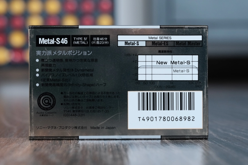Аудиокассета SONY Metal-S 46 фото 2