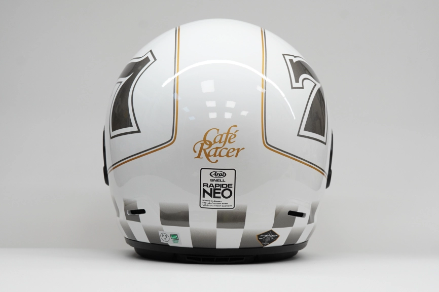 Шлем  Arai Rapide Neo CAFE RACER edition,  L 59-60см фото 5