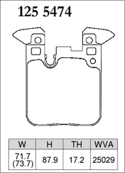 Тормозные колодки Dixcel RE type RE-1255474 BMW M2 M4 F20 F30 F82 M performance Brembo® 2pot задние фото 2