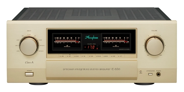 Интегральный усилитель Class-A Accuphase E-650 фото 1