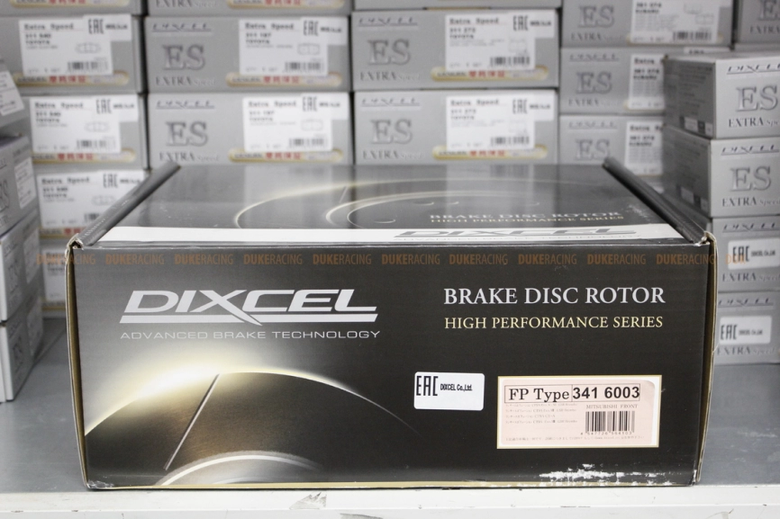 Тормозные диски Dixcel FP 3416003S Lancer EVO 5-9 CP9A, CT9A, CT9W Brembo передние фото 1